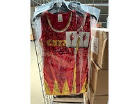 Carnavals kostuum cheerleader jurk (125x) - afbeelding 2 van  2