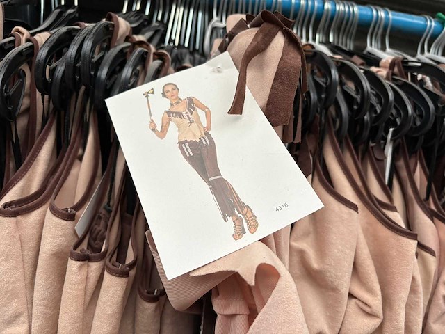 Carnavals kostuum cowgirl (320x) - afbeelding 3 van  3