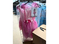 Carnavals kostuum prinsessen jurk roze (120x) - afbeelding 2 van  2