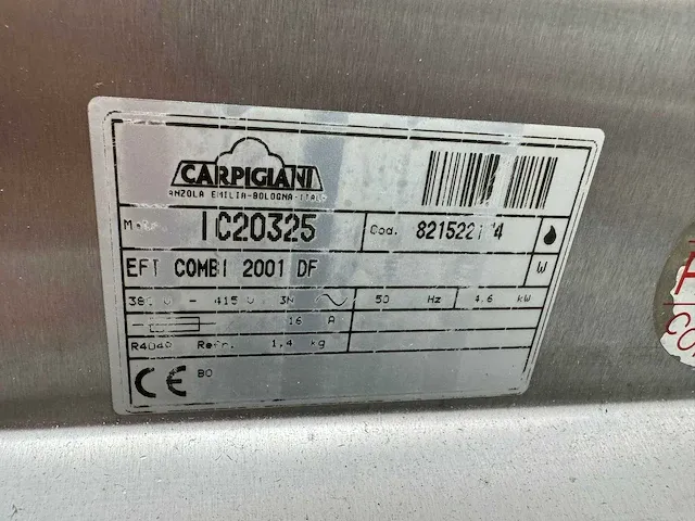 Carpigiani - combi - ijsmachine softijsmachine - afbeelding 8 van  8