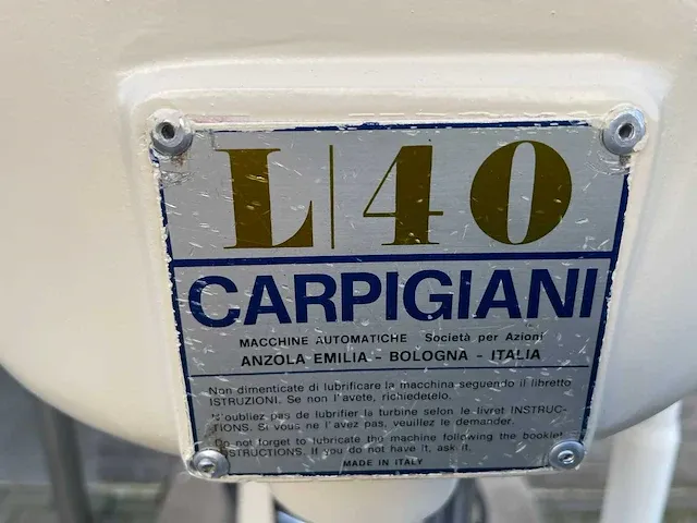 Carpigiani bok vriezer ijsmachine - afbeelding 6 van  7