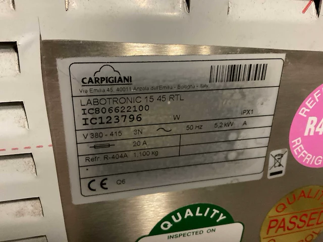 Carpigiani labotronic 15 45 rtl softijsmachine - afbeelding 4 van  4