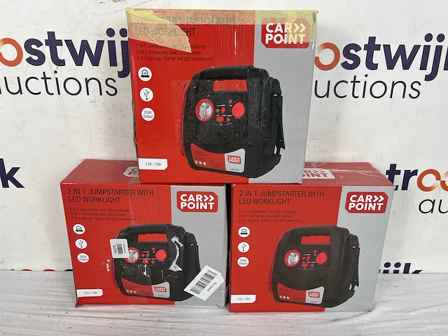 Carpoint jumpstarter 12v/7ah 2in1 led 250a (3x) - afbeelding 2 van  2
