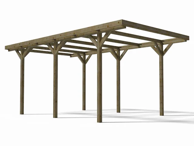 Carport geraamte 720x240x224 cm - afbeelding 1 van  1