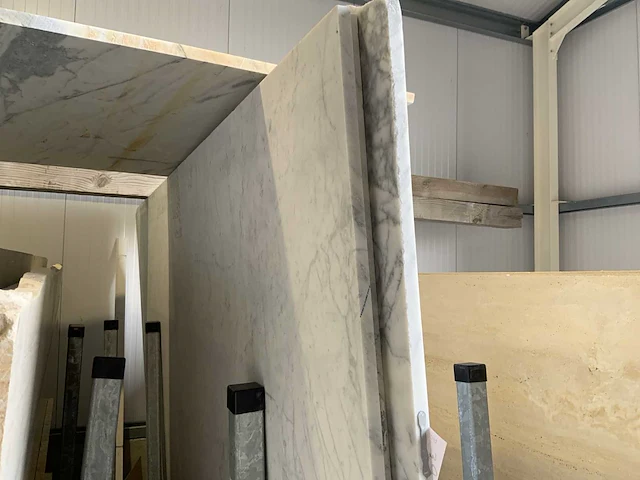 Carrara wit marmer (5x) - afbeelding 4 van  5