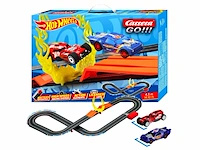 Carrera go!!! hot wheels blauw vs. rood racebaan 4,3m racebaan - afbeelding 1 van  4