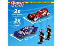 Carrera go!!! hot wheels blauw vs. rood racebaan 4,3m racebaan - afbeelding 3 van  4