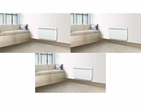 Carrera heather v 2000w keramische inertie radiator wit (3x) - afbeelding 2 van  2