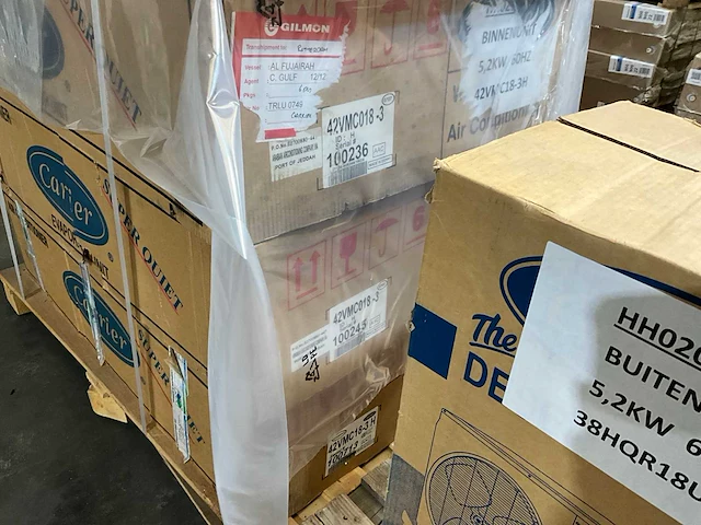 Carrier partij binnen unit airconditioning - afbeelding 3 van  4
