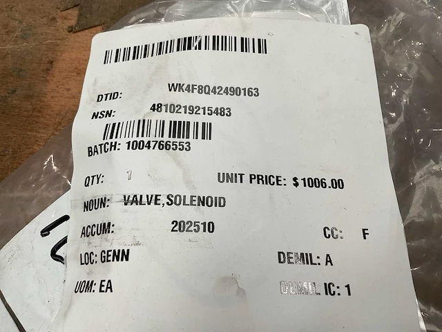 Carrier solenoid valve - afbeelding 4 van  4