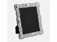 Carrs sterling silver photo frame antique design velvet back - afbeelding 1 van  2