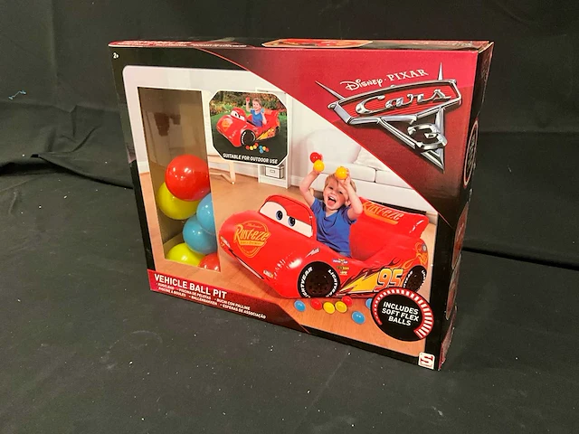 Cars ballenbak opblaasauto (10x) - afbeelding 1 van  5