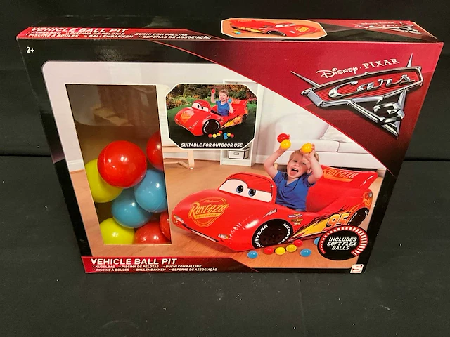 Cars ballenbak opblaasauto (10x) - afbeelding 2 van  5
