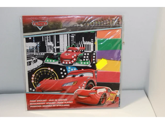 Cars-disney foam speelset 1x in ds 49 - afbeelding 1 van  5