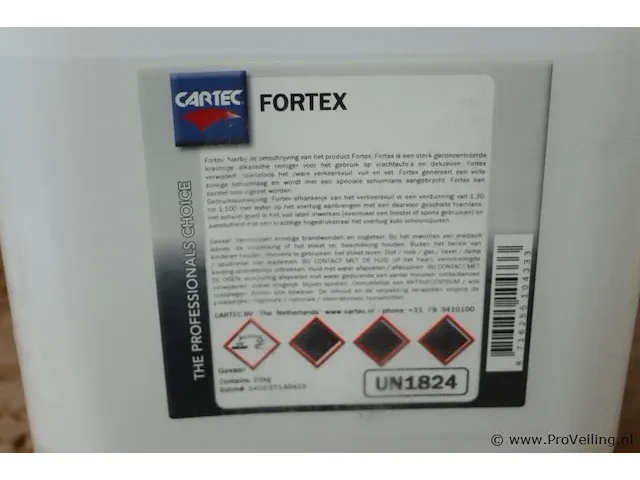 Cartec fortex reiniger - afbeelding 2 van  4