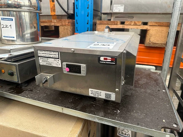 Carter-hoffmann evo230 voedsel verwarmingsunit - afbeelding 1 van  5