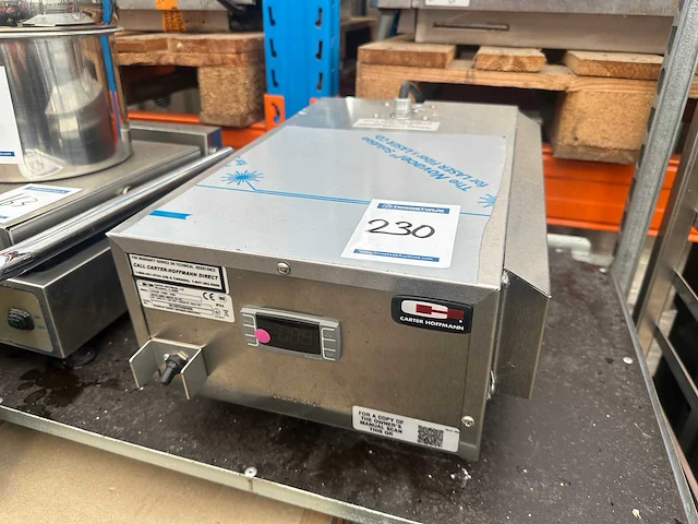 Carter-hoffmann evo230 voedsel verwarmingsunit - afbeelding 2 van  5