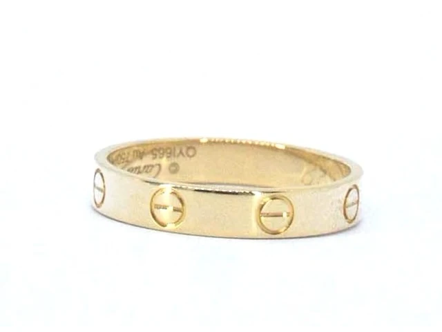 Cartier - gouden cartier love ring - afbeelding 1 van  6