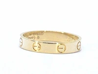 Cartier - gouden cartier love ring