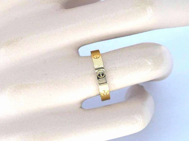 Cartier - gouden cartier love ring - afbeelding 2 van  6