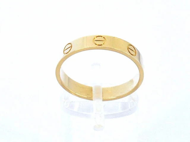Cartier - gouden cartier love ring - afbeelding 4 van  6