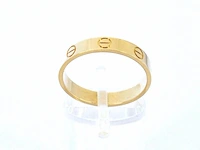 Cartier - gouden cartier love ring - afbeelding 4 van  6