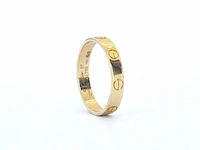Cartier - gouden cartier love ring - afbeelding 5 van  6