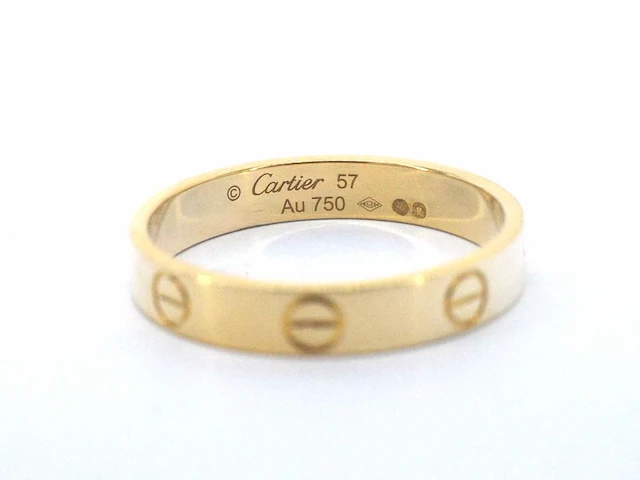 Cartier - gouden cartier love ring - afbeelding 6 van  6