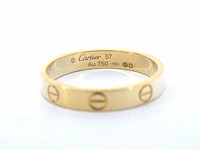 Cartier - gouden cartier love ring - afbeelding 6 van  6
