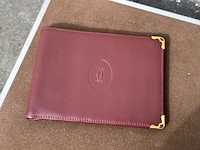 Cartier , de must, portomonee, bordeax - afbeelding 1 van  5