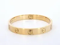 Cartier 'love bracelet' goud - afbeelding 3 van  9