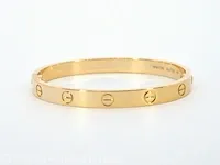 Cartier 'love bracelet' goud - afbeelding 6 van  9