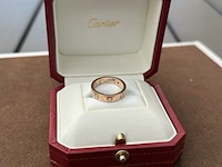 Cartier , love ring, rose goud, 2019 - afbeelding 4 van  7