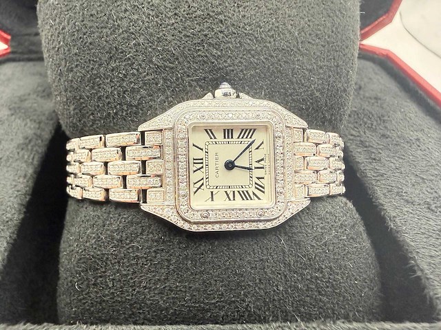 Cartier panthere | iced out natural diamonds | 2025 | new - afbeelding 8 van  13