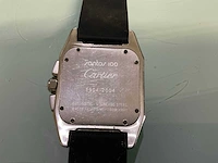 Cartier santos 100 polshorloge - afbeelding 7 van  11