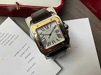Cartier santos 100 ref. 2656 - afbeelding 2 van  9
