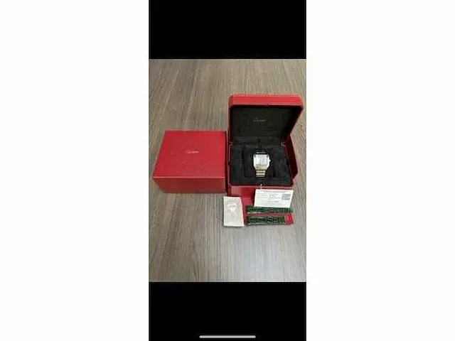Cartier santos large - afbeelding 4 van  10
