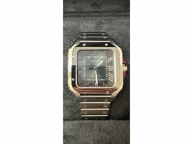 Cartier santos large - afbeelding 5 van  10