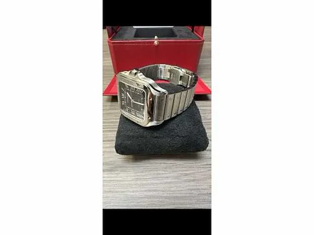 Cartier santos large - afbeelding 7 van  10