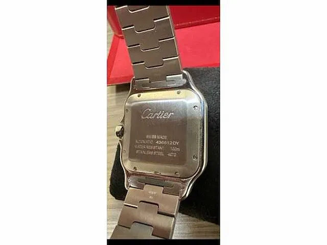 Cartier santos large - afbeelding 10 van  10