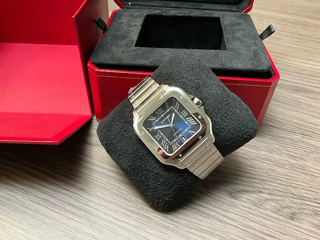 Cartier santos large - afbeelding 3 van  11
