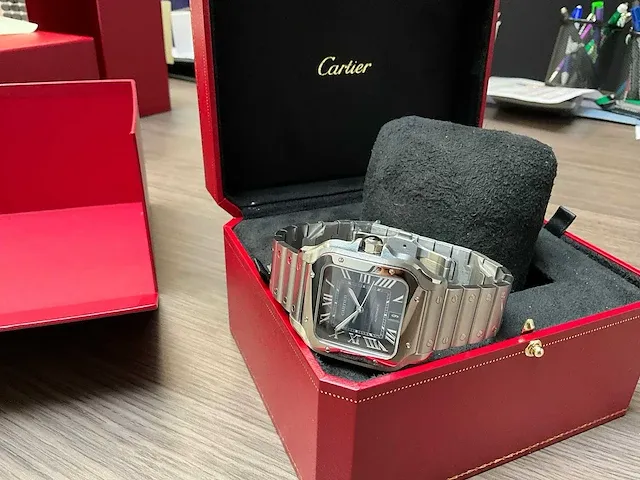 Cartier santos large - afbeelding 5 van  11