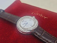 Cartier trinity 925 zilveren dameshorloge - inclusief cartier etui