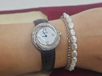 Cartier trinity 925 zilveren dameshorloge - inclusief cartier etui - afbeelding 11 van  12