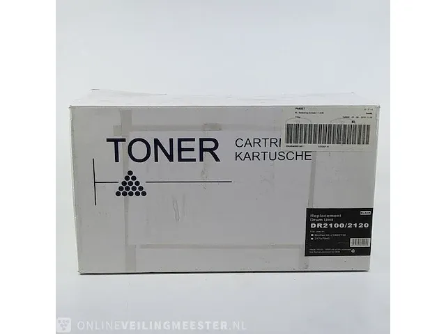 Cartridge, dr2100/2120 black - afbeelding 1 van  4