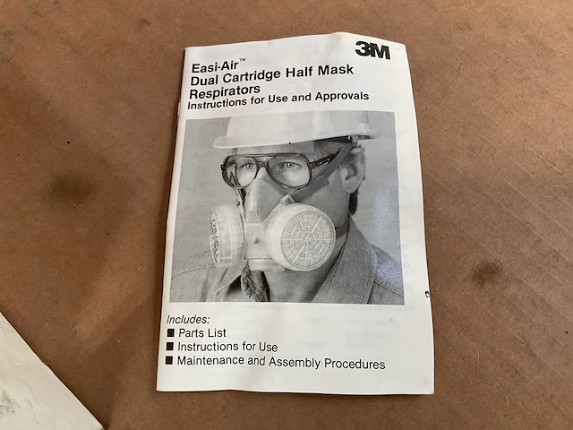 Cartridge half mask respirator (2x) - afbeelding 2 van  3