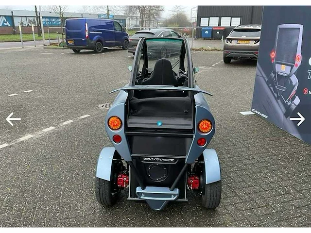 Carver s+ personenauto 80km/h cabriolet - afbeelding 5 van  12