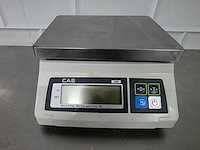 Cas - sw-1s plus - digitale weegschaal - afbeelding 1 van  4
