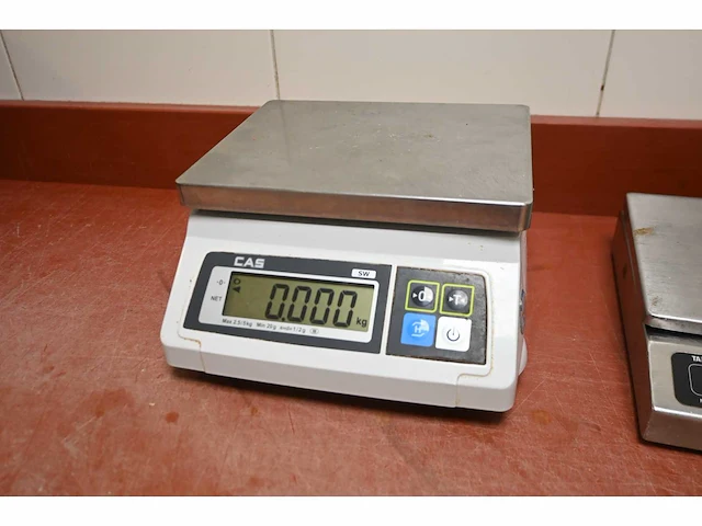 Cas sw1s digitale weegschaal - afbeelding 1 van  3