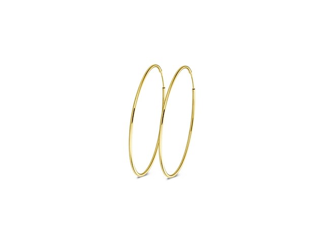 Casa hoops collection dmc m 40 mm gold oorbellen - afbeelding 1 van  1